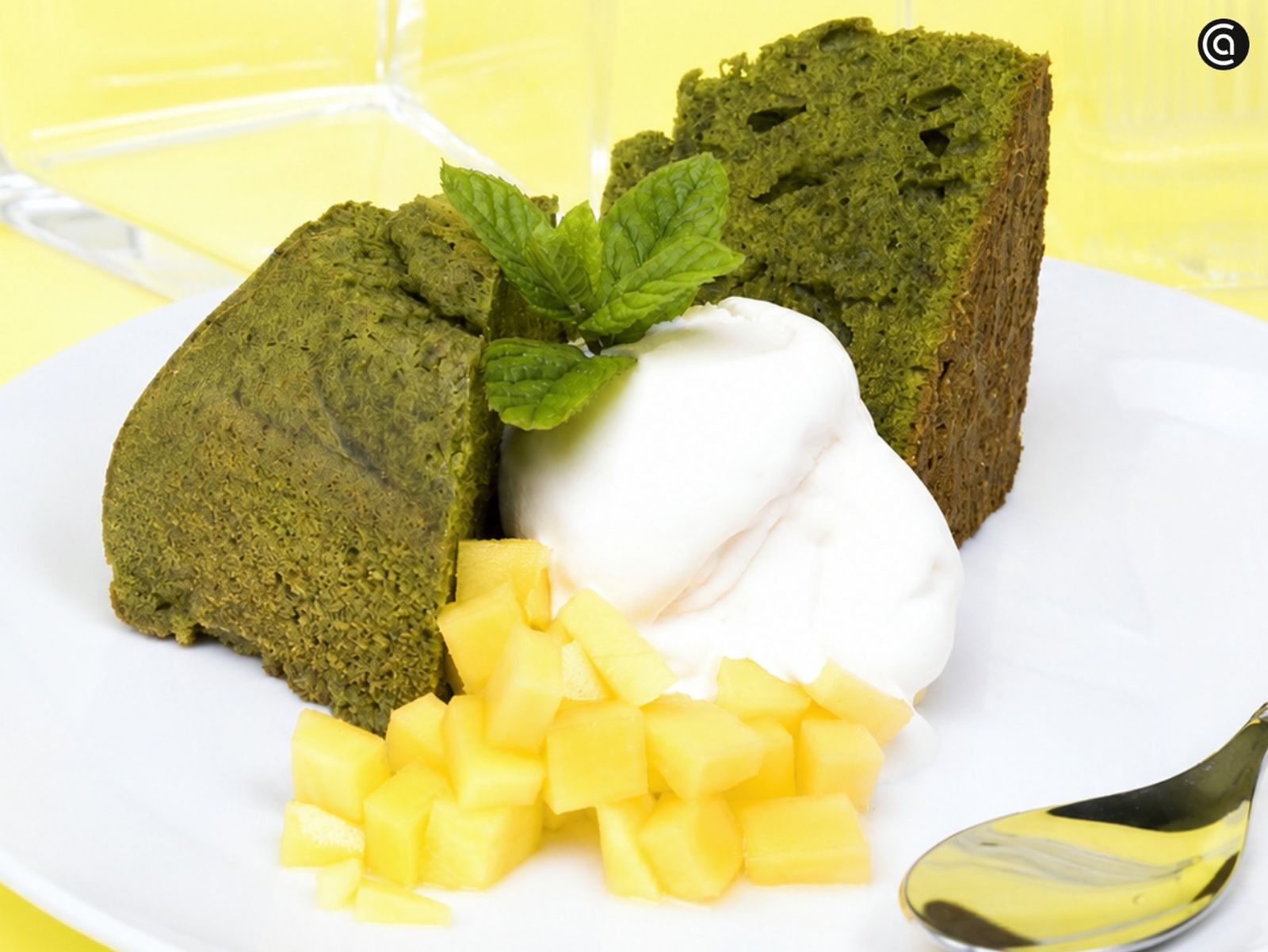 Bizcocho de té verde de Eva Arguiñano