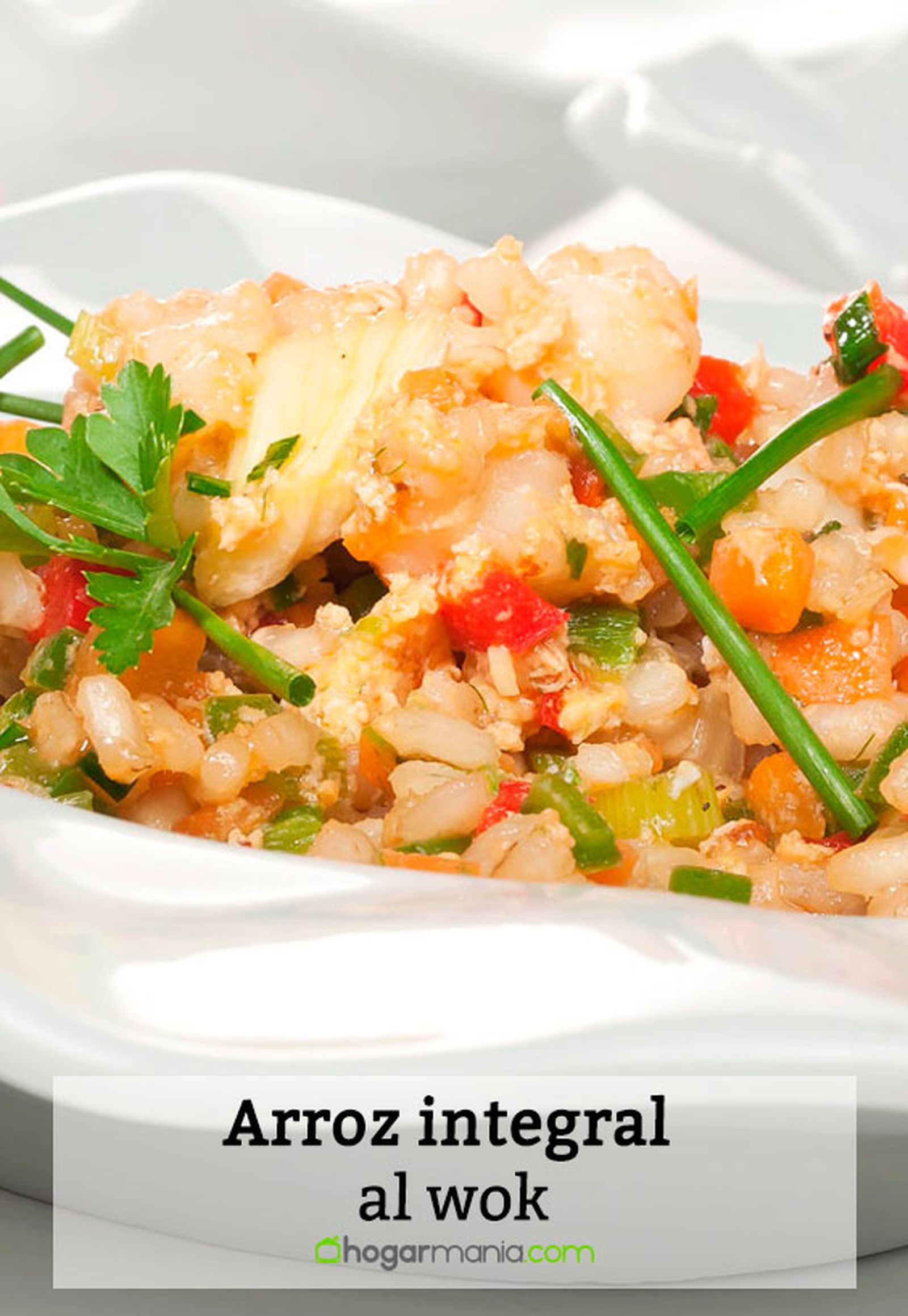 arroz integral wok arroz integral wok