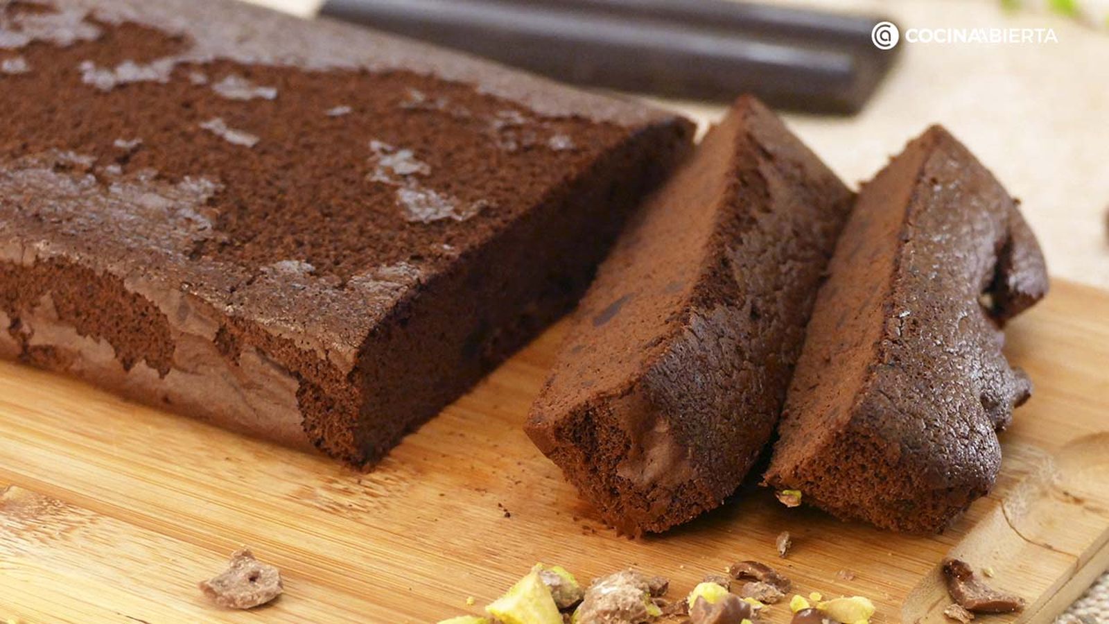 CTIS0942 receta pastel chocolate 2 ingredientes