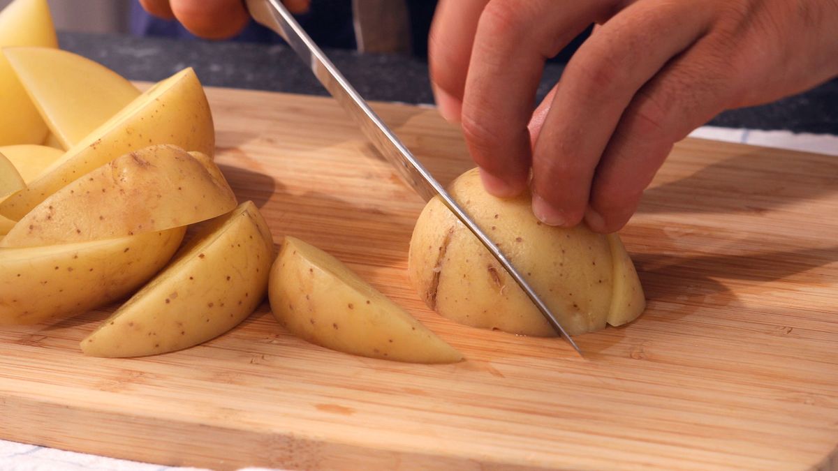 Patatas deluxe   Paso 1