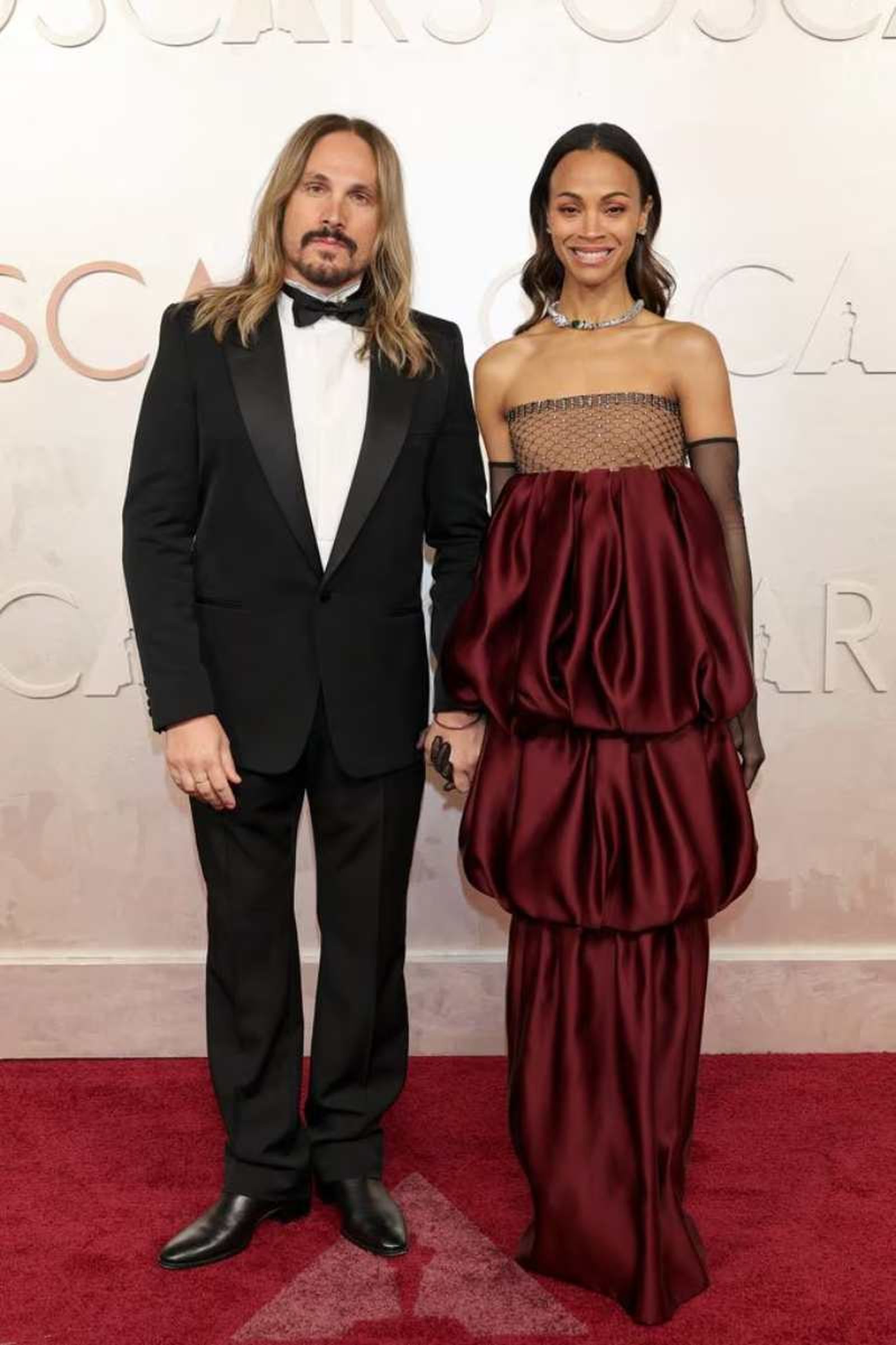 Zoe Saldaña en la alfombra roja de los Premios Oscar 2025 Zoe Saldaña en la alfombra roja de los Premios Oscar 2025