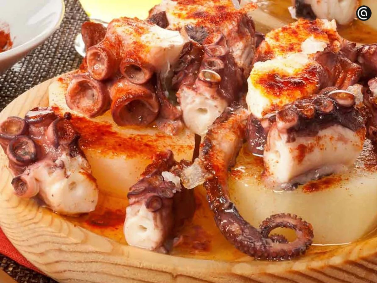 El pulpo a la gallega es perfecto como entrante sabroso y ligero.