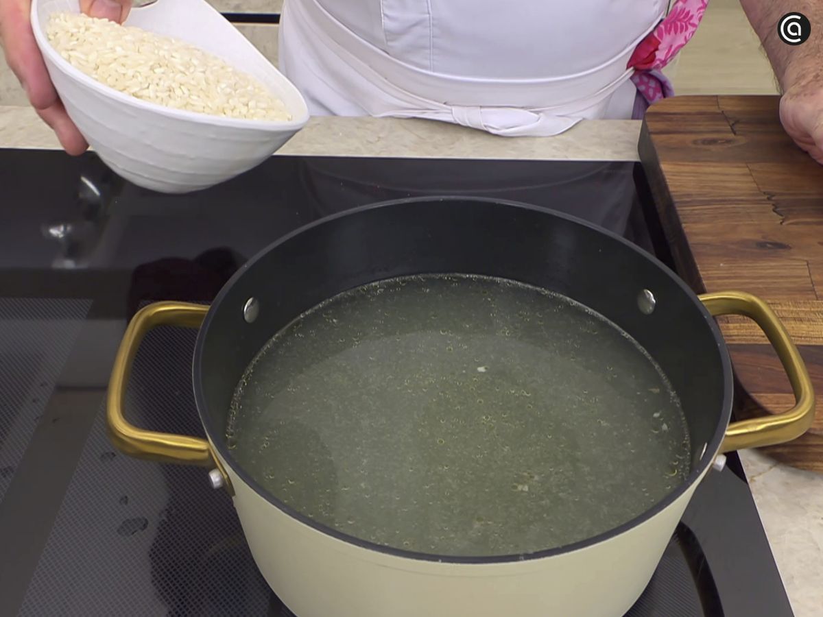 Cuece el arroz en la misma cazuela