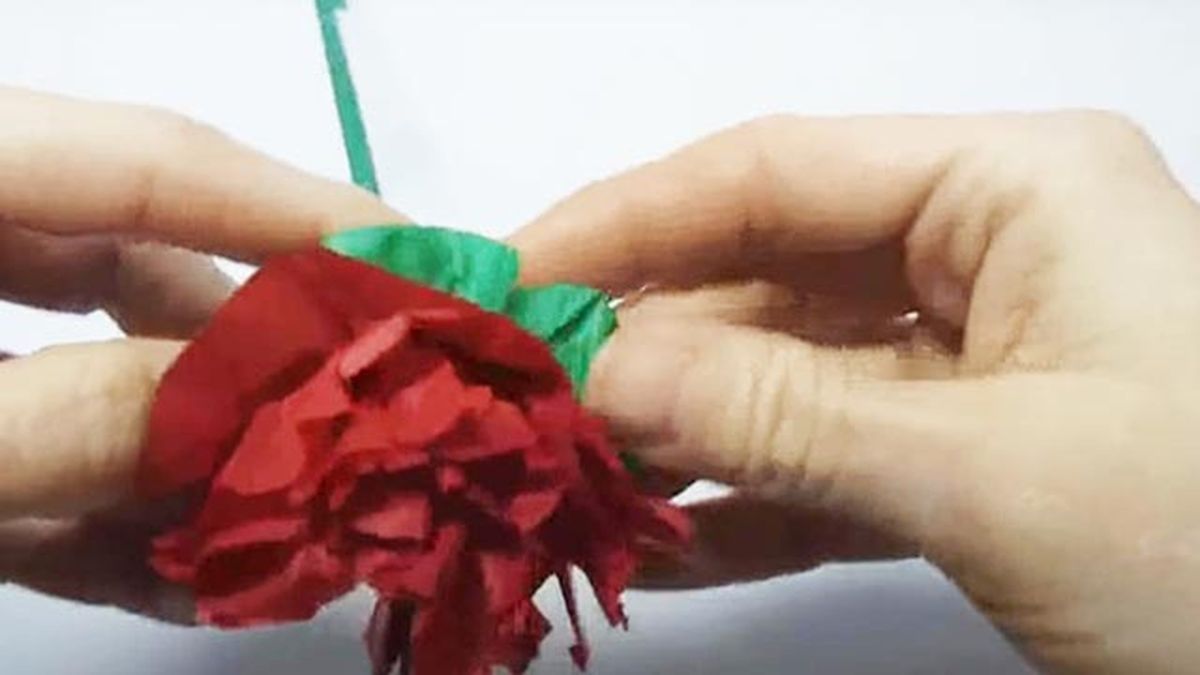 ramo flores papel p5