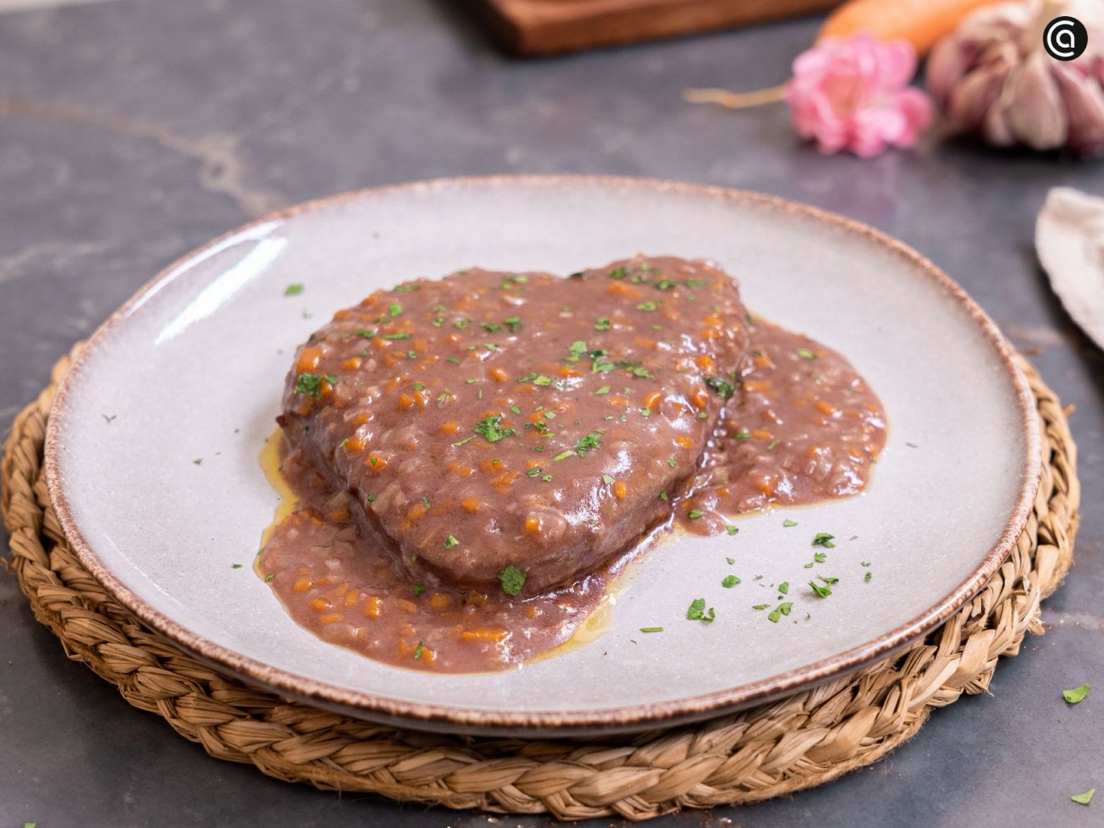Solomillo de ternera en salsa de la abuela
