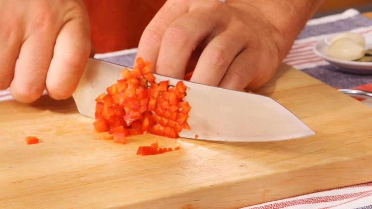 Garbanzos con tomate   Paso 1