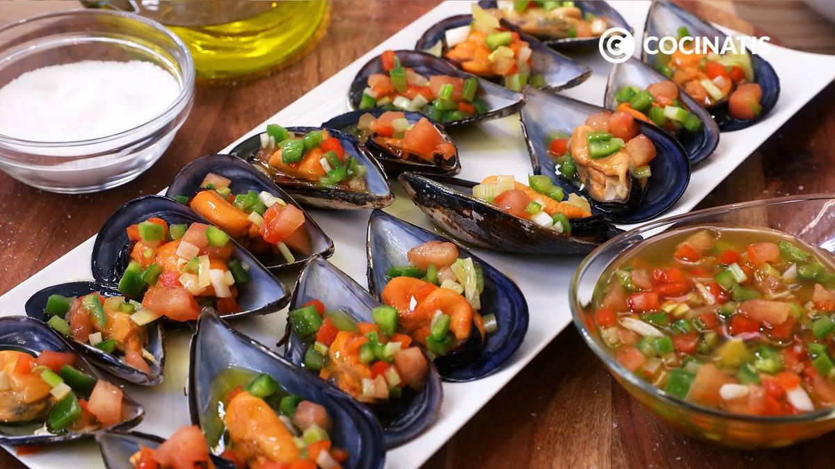 Receta de mejillones a la vinagreta