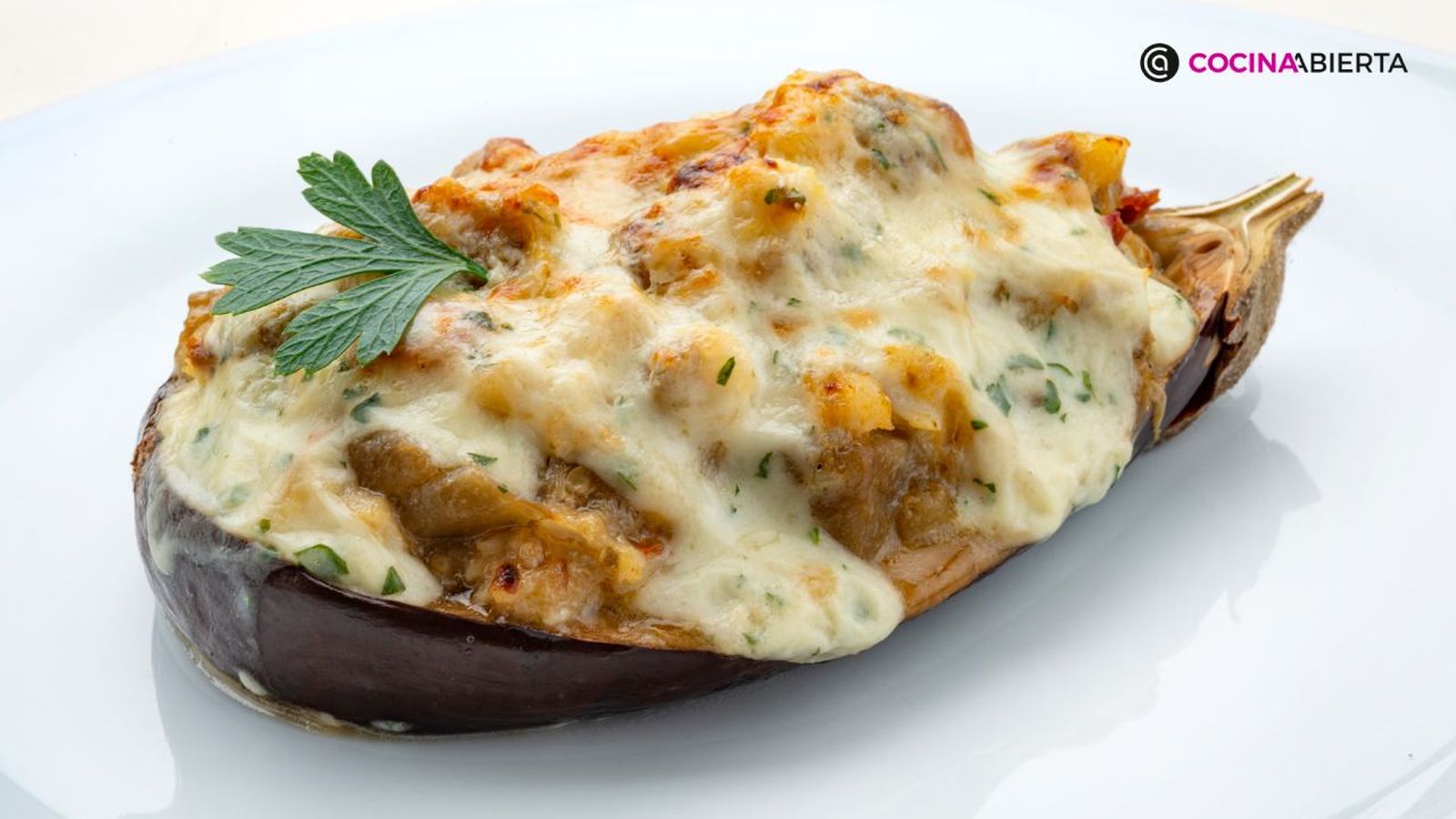 Berenjenas rellenas de bacalao, de Karlos Arguiñano