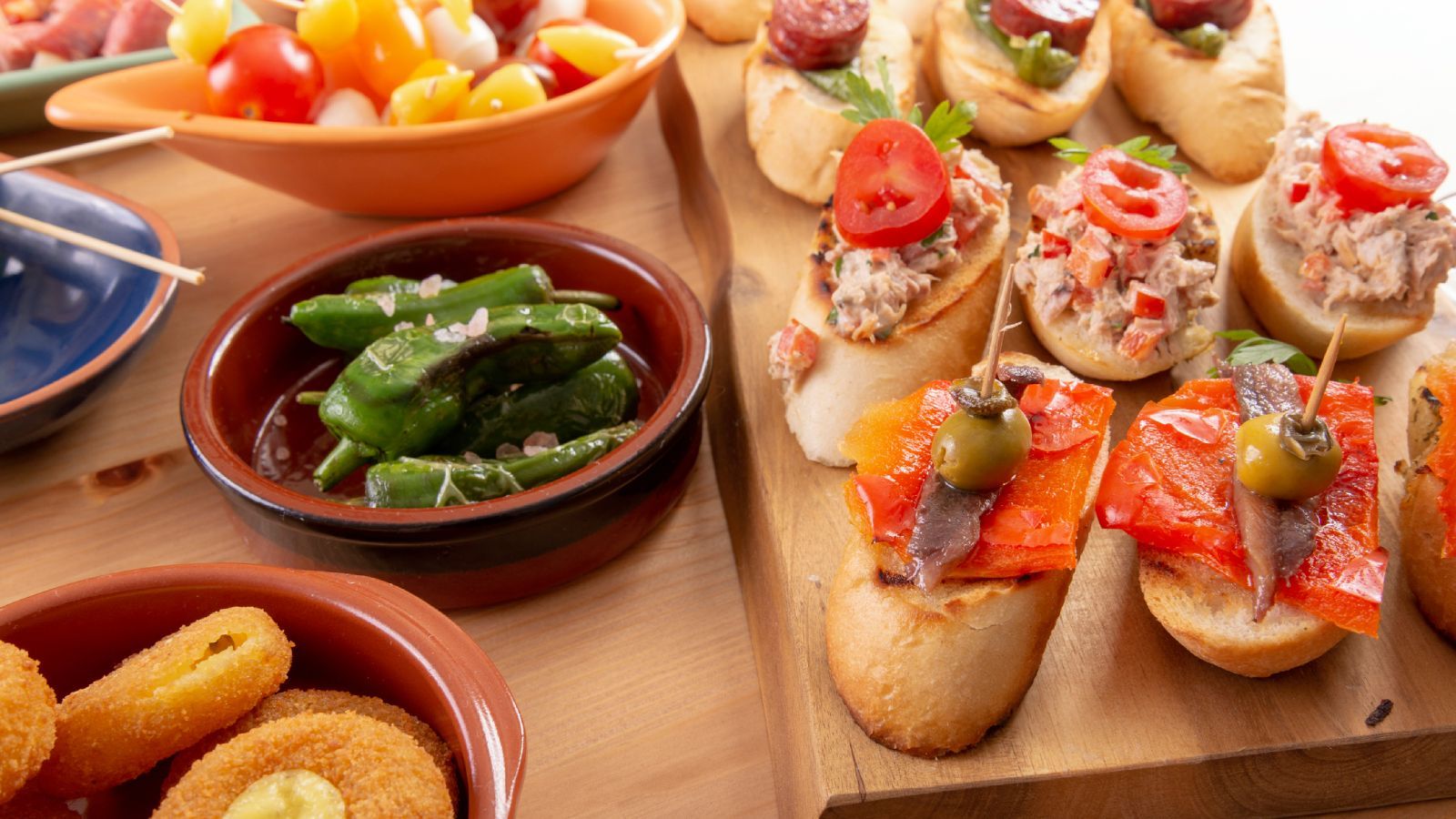Pinchos fríos y fáciles