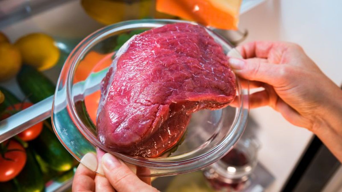 Descongelar la carne en la nevera siempre es la mejor opción