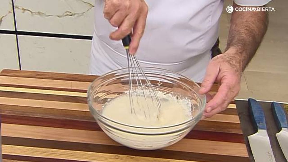 KARL7120 Esparragos verdes tempura salsa brava paso 2