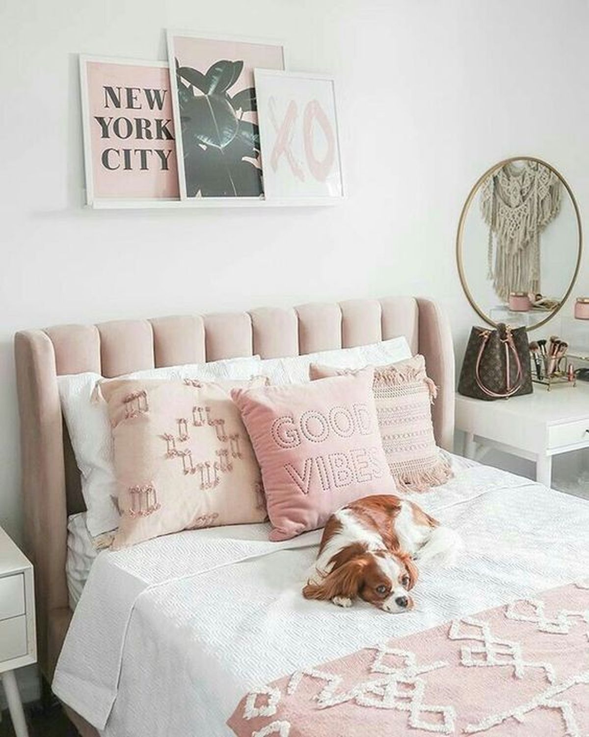 dormitorio adulto rosa pinterest