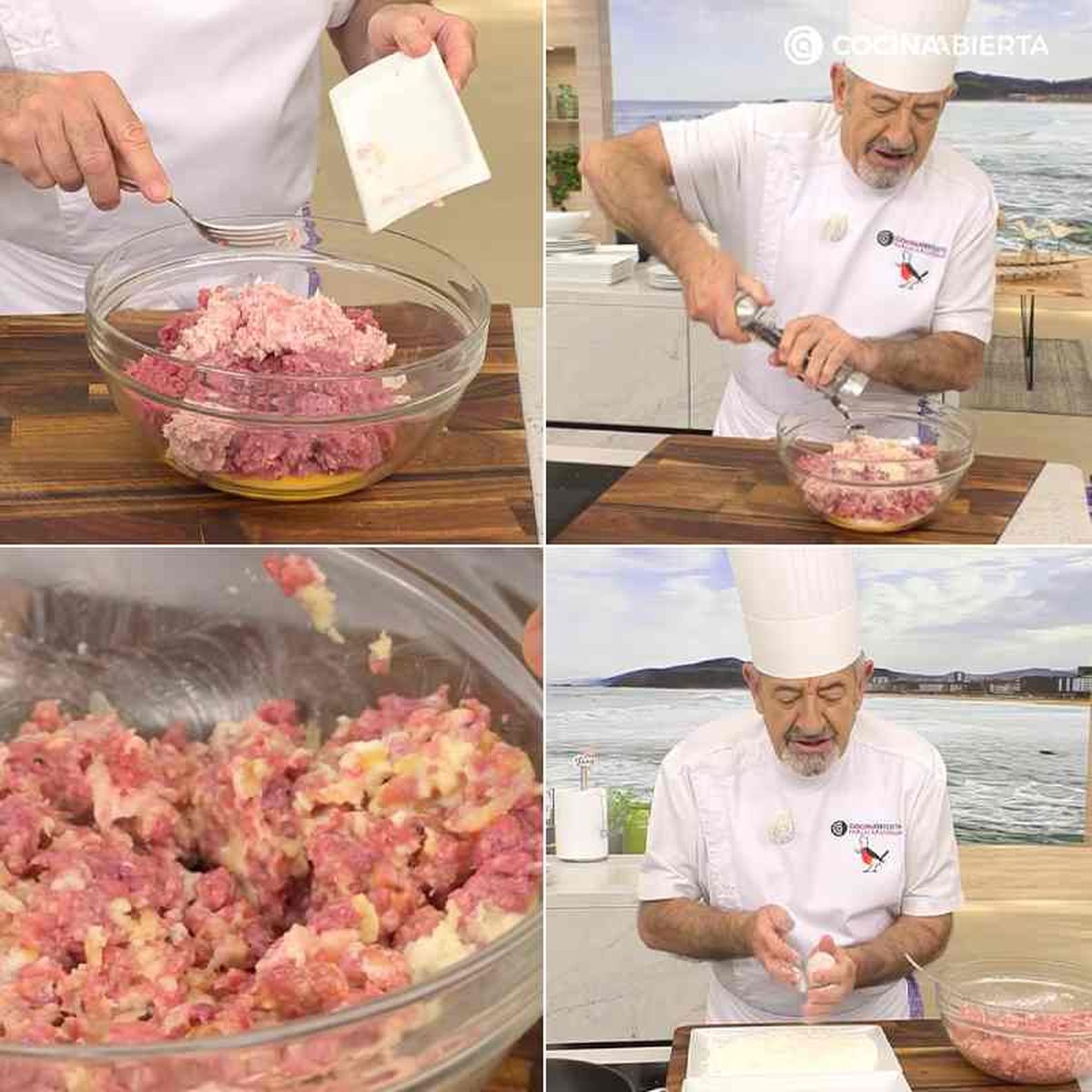 Paso a paso para preparar albóndigas de carne