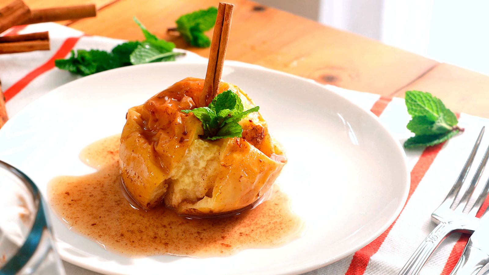 Manzanas asadas