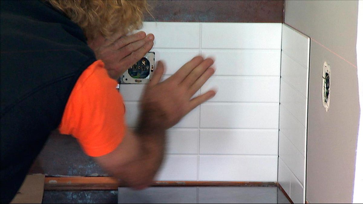 Revestimiento de pared sin obra paso 7