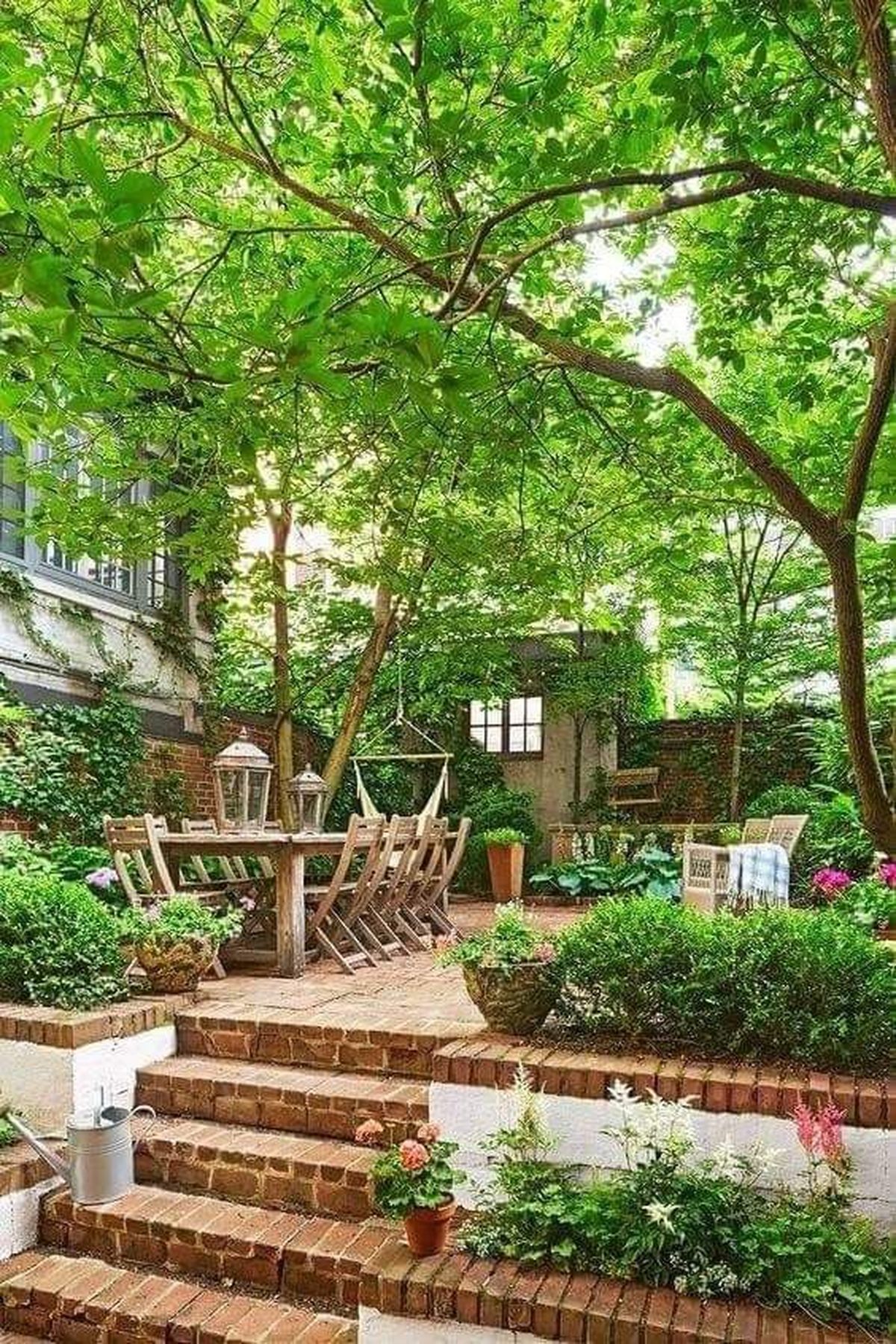 decorar jardin dejando espacio