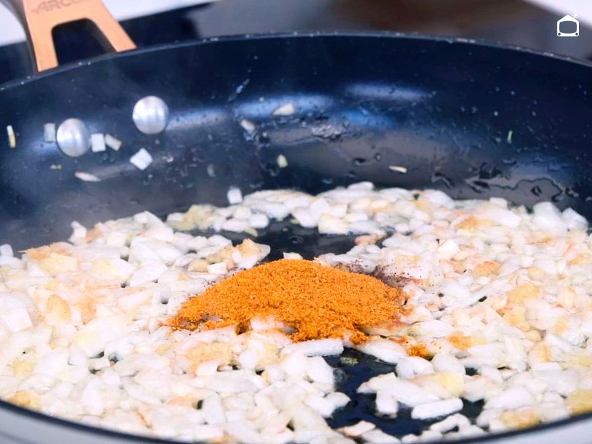 Especias para el pollo al curry