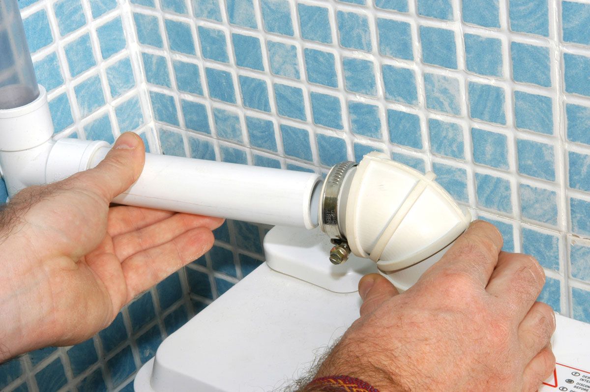 Como instalar un triturador sanitario paso 18