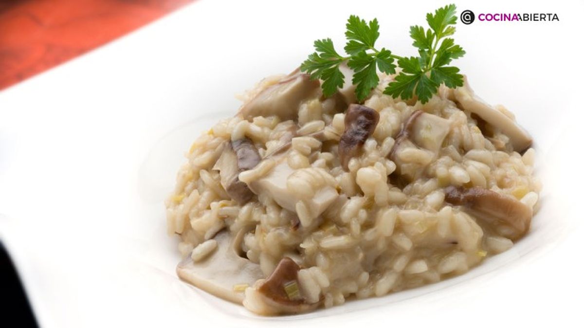 Risotto de hongos