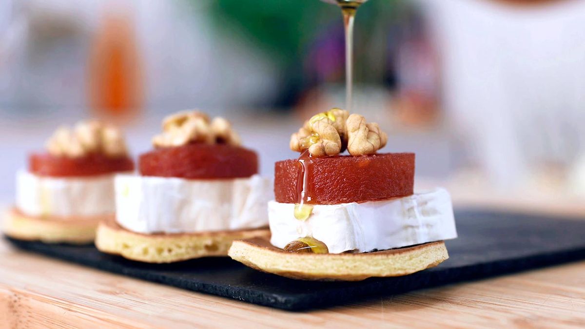 Surtido de blinis salados   paso 5