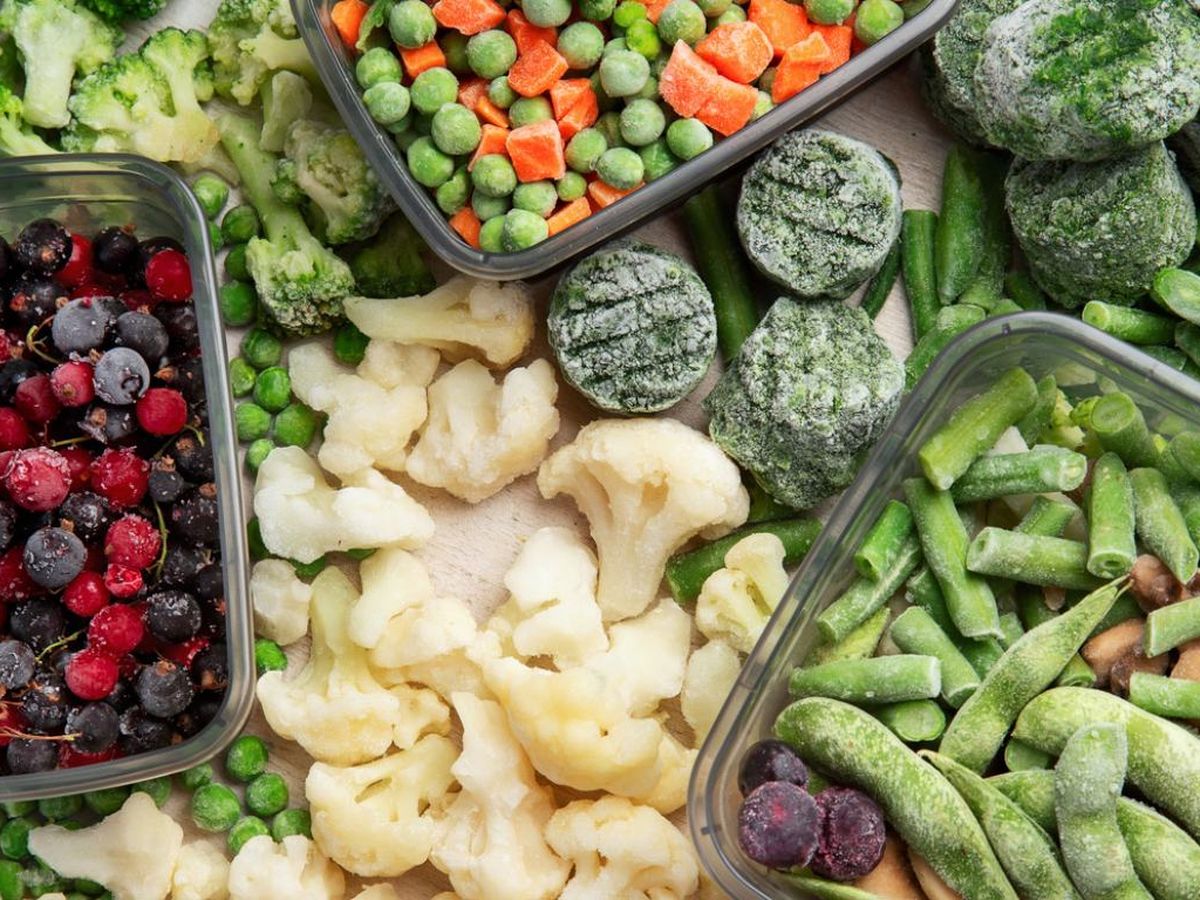 Una solución práctica y saludable: verduras congeladas para guarniciones, salteados o cremas.