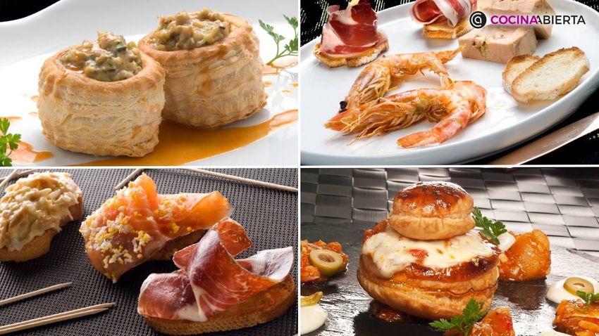 Aperitivos o canapés para Navidad