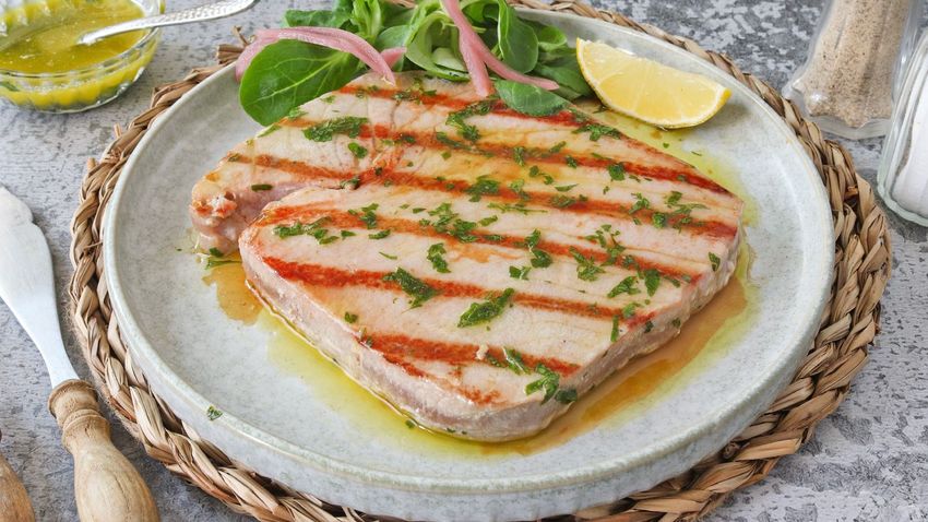 Bonito a la plancha