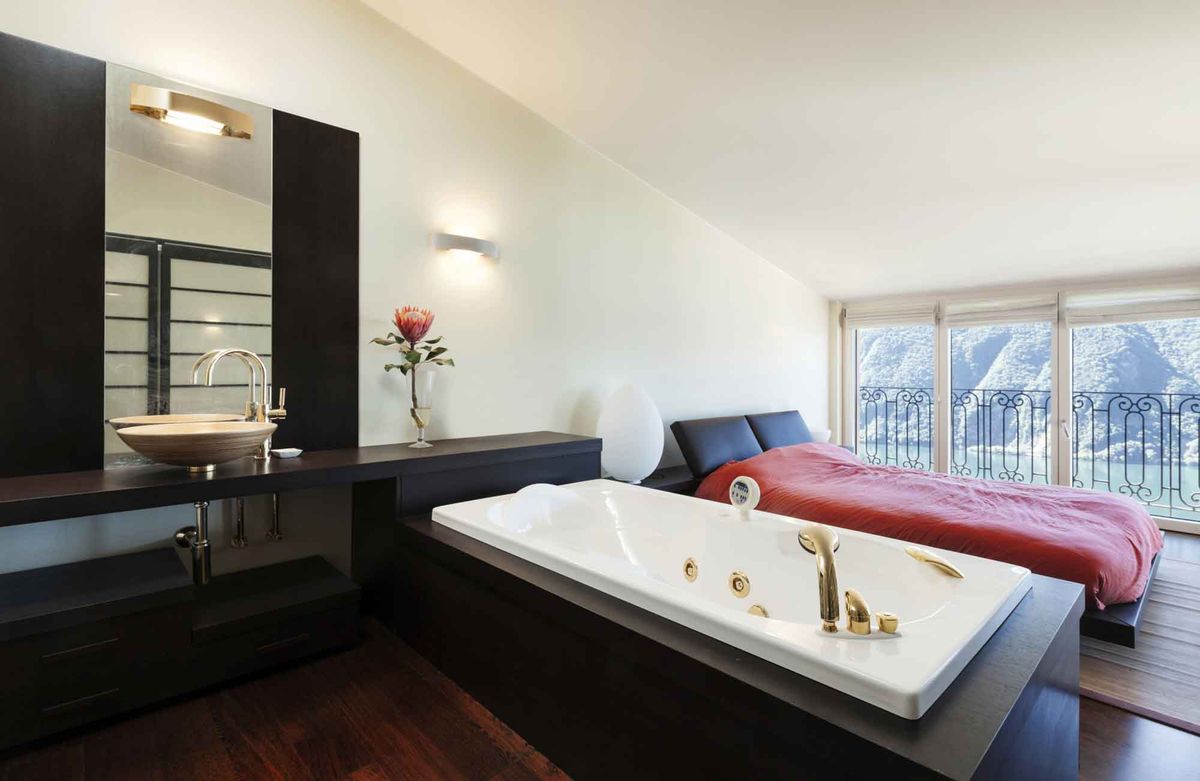 Baños abiertos al dormitorio 2