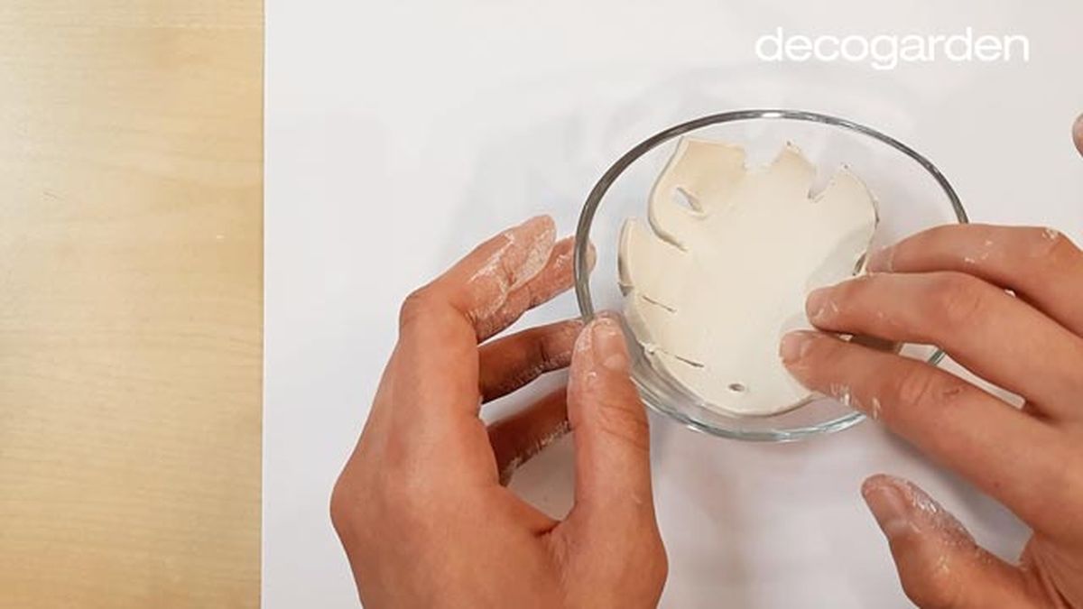 como hacer platos de arcilla paso 5