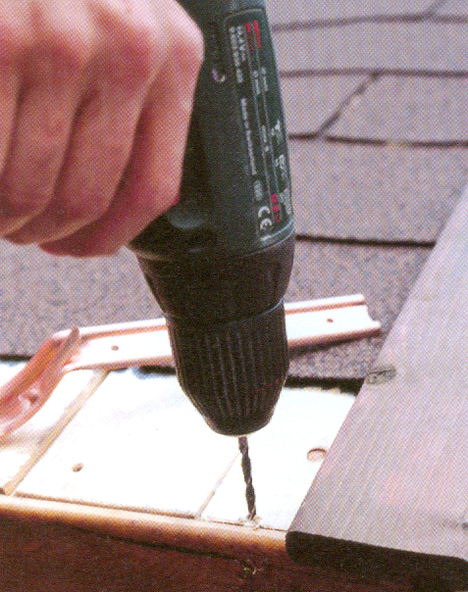 Instalación de un canalón paso 1 Instalación de un canalón paso 1