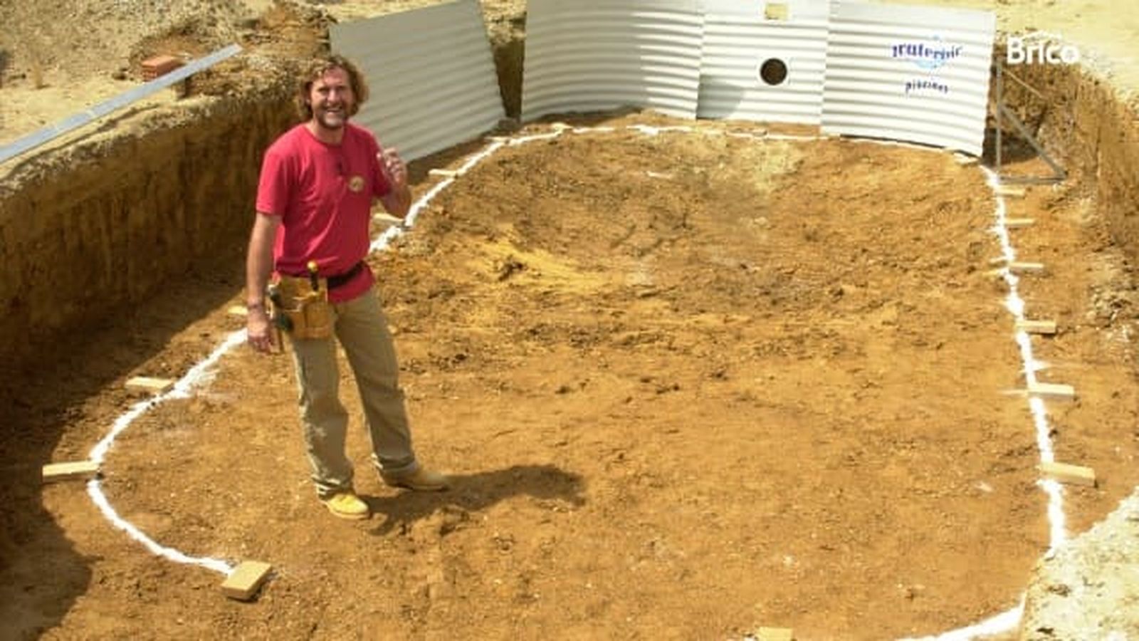 Brico 374 como hacer una piscina de obra paso 2 Brico 374 como hacer una piscina de obra paso 2