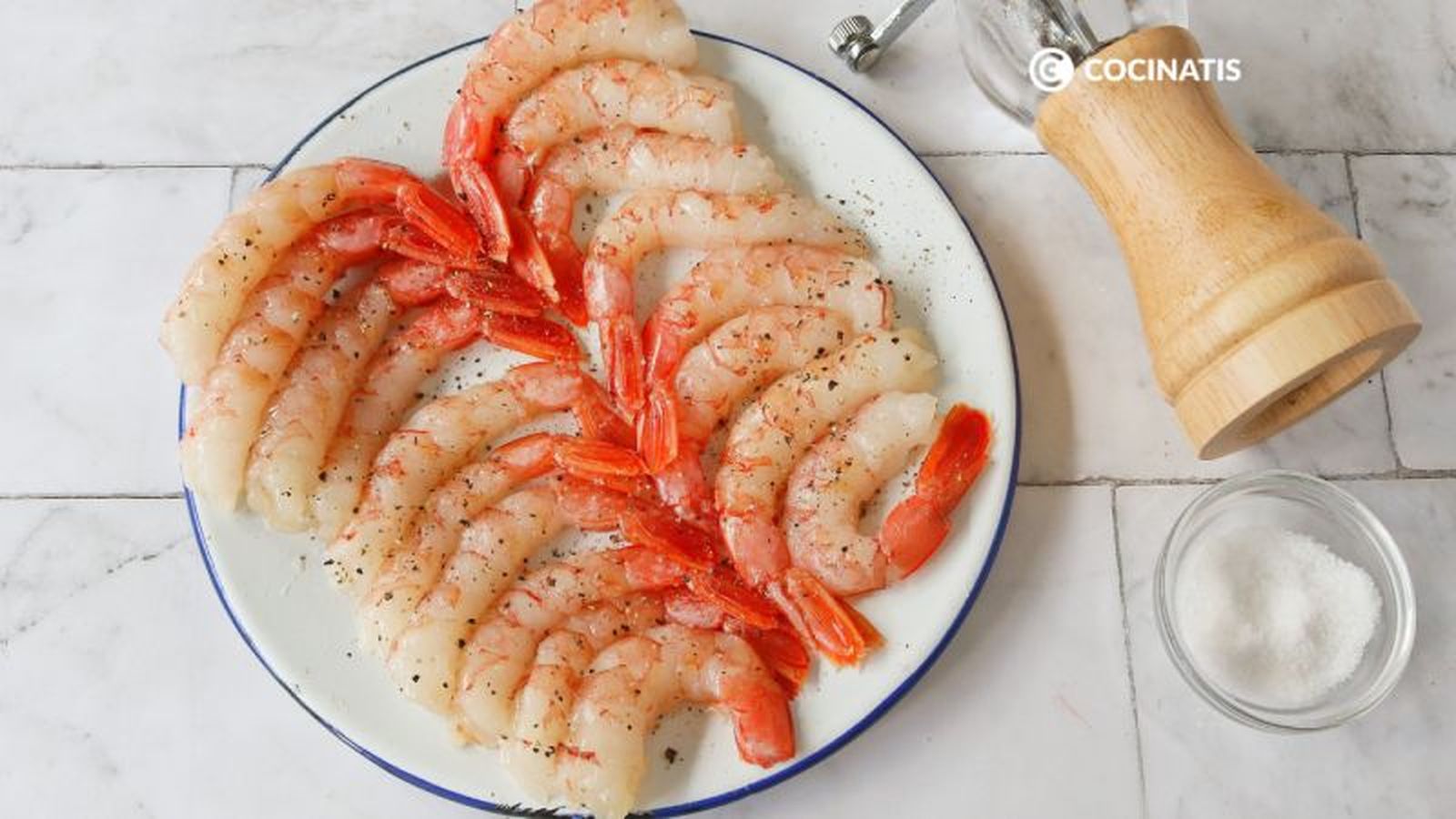 Salpimentamos las gambas Salpimentamos las gambas