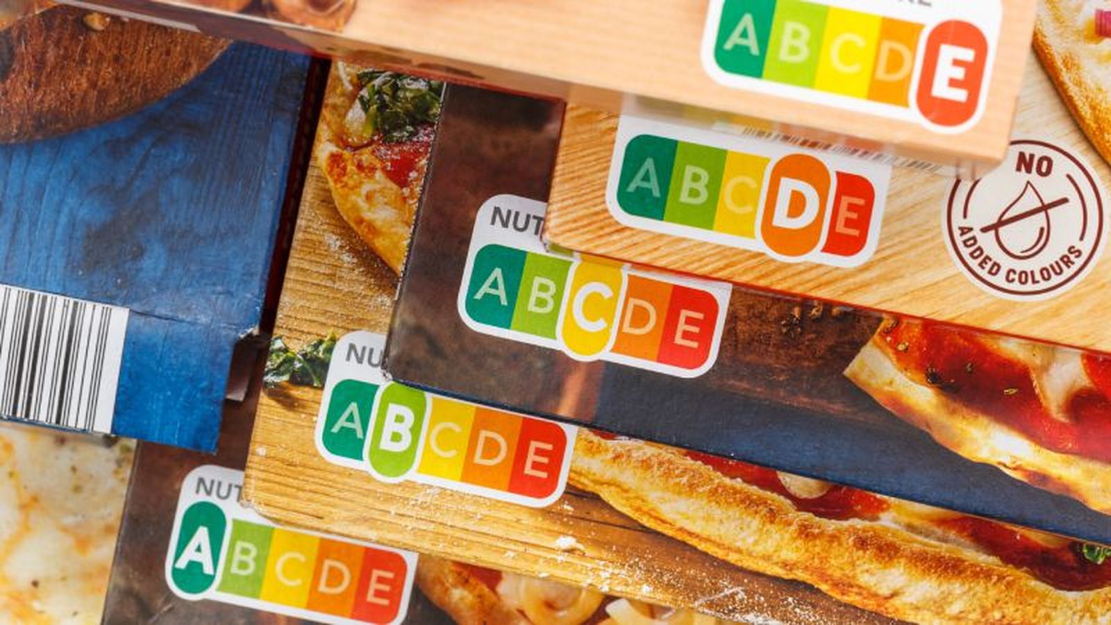 Comparación de Nutriscore entre pizzas Comparación de Nutriscore entre pizzas