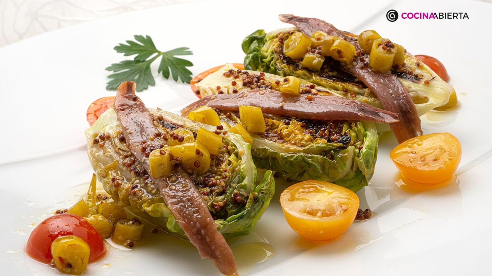 receta cogollos plancha anchoa tomate ka receta cogollos plancha anchoa tomate ka