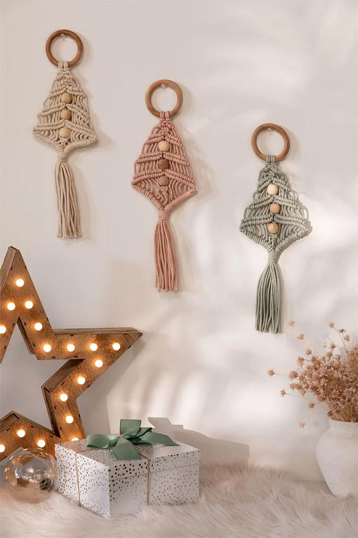 arboles navidad macrame sklum