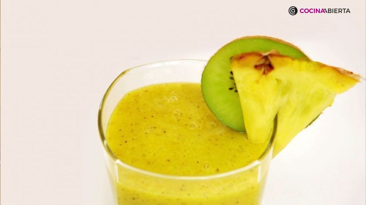 Batido casero de mango y kiwi, una receta refrescante