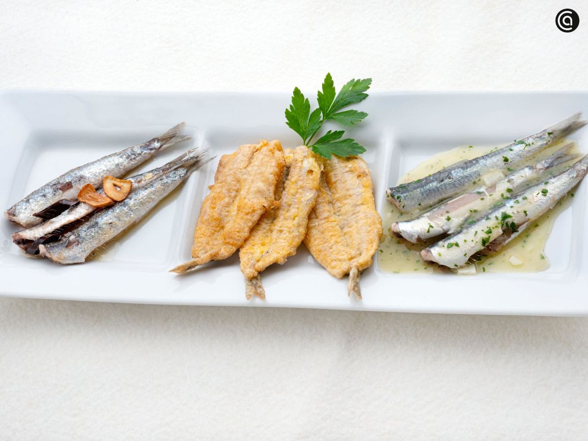 Anchoas tres gustos de Karlos Arguiñano