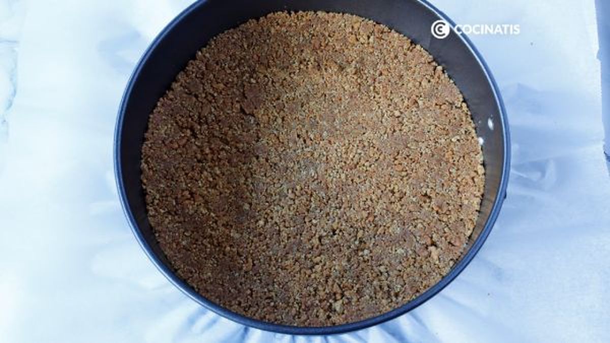 receta tarta de naranja sin horno paso 1