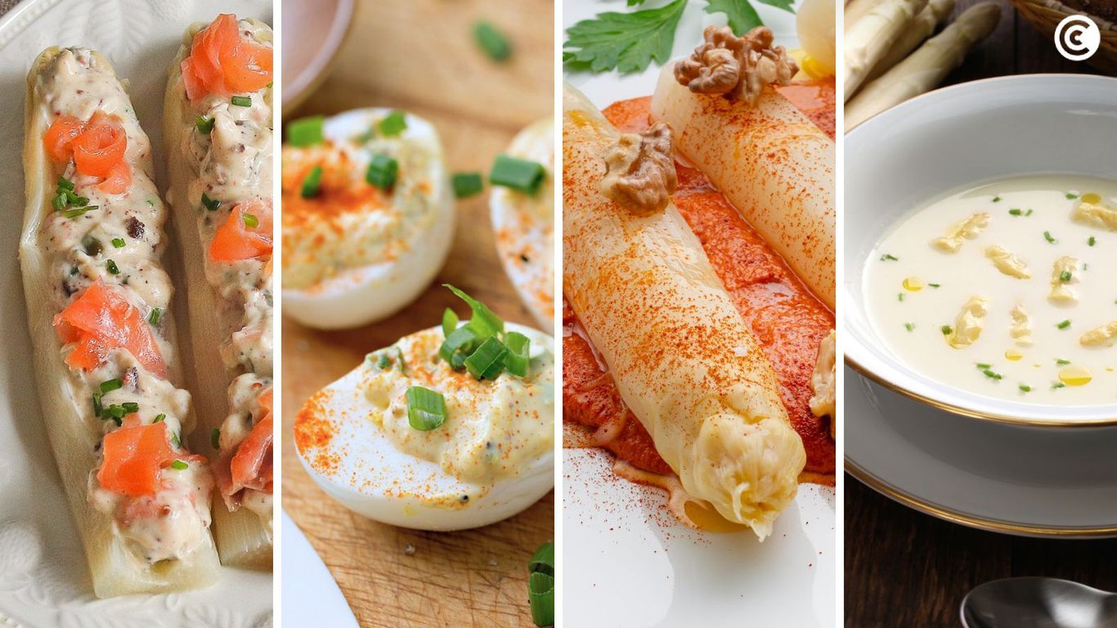 Recetas espárragos blancos en conserva
