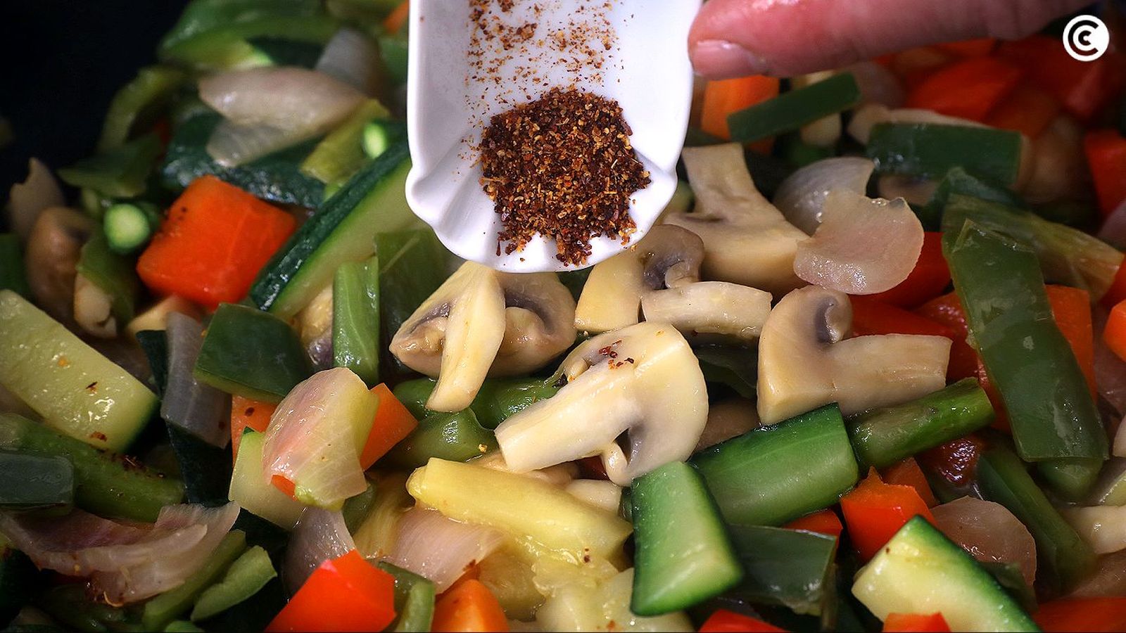 Especias para verduras