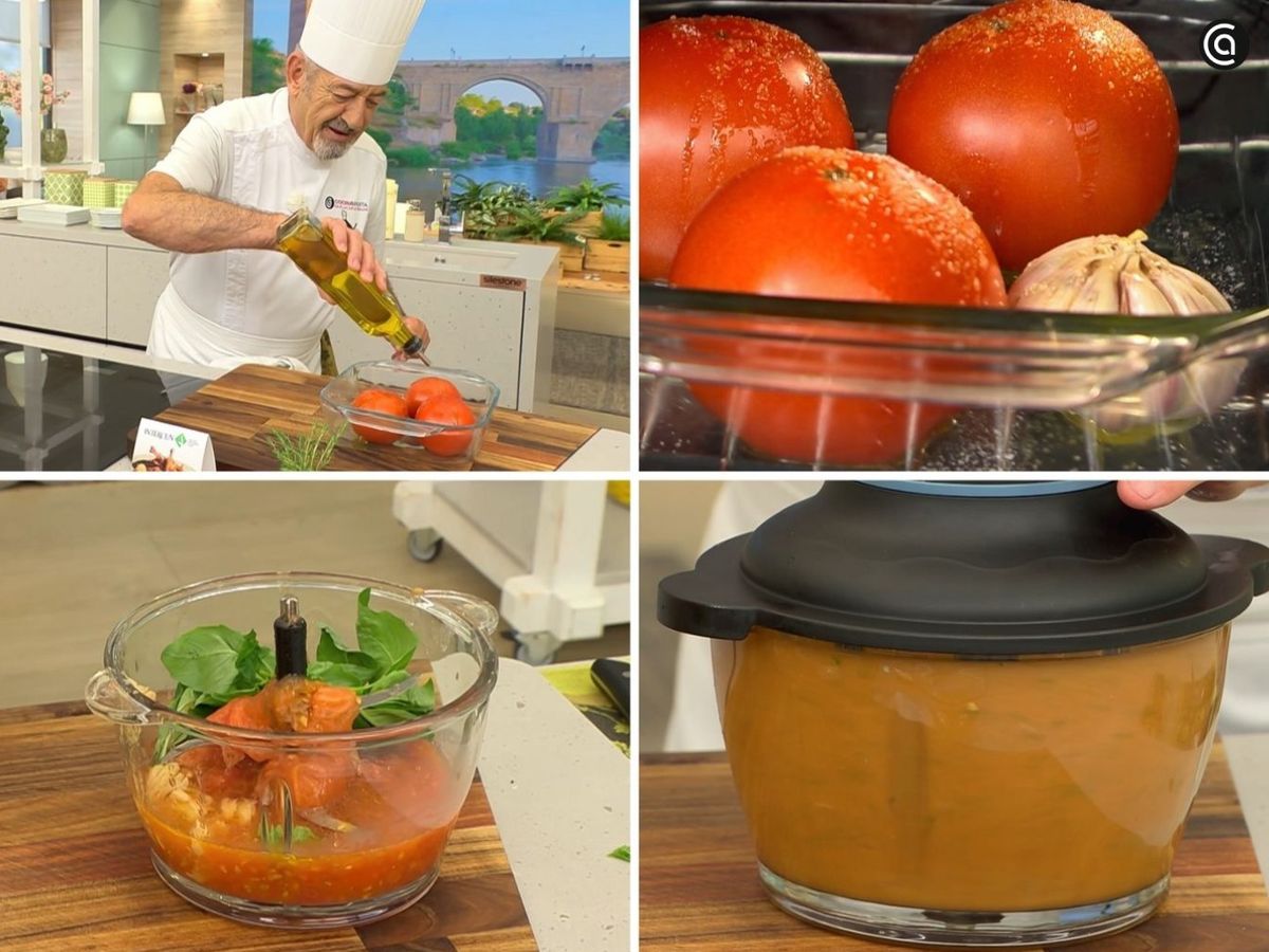 Paso a paso para hacer la salsa de tomate asado