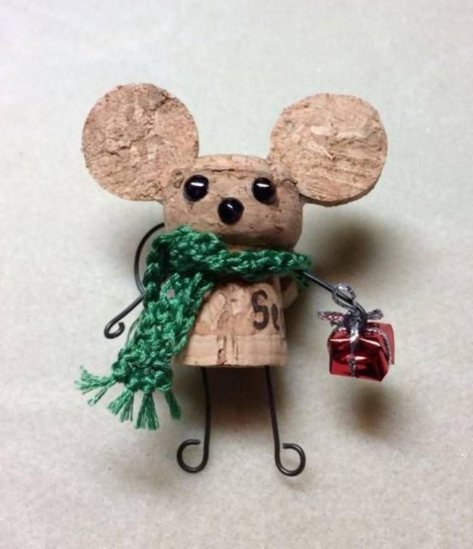 manualidades corcho personajes navidenos pinterest