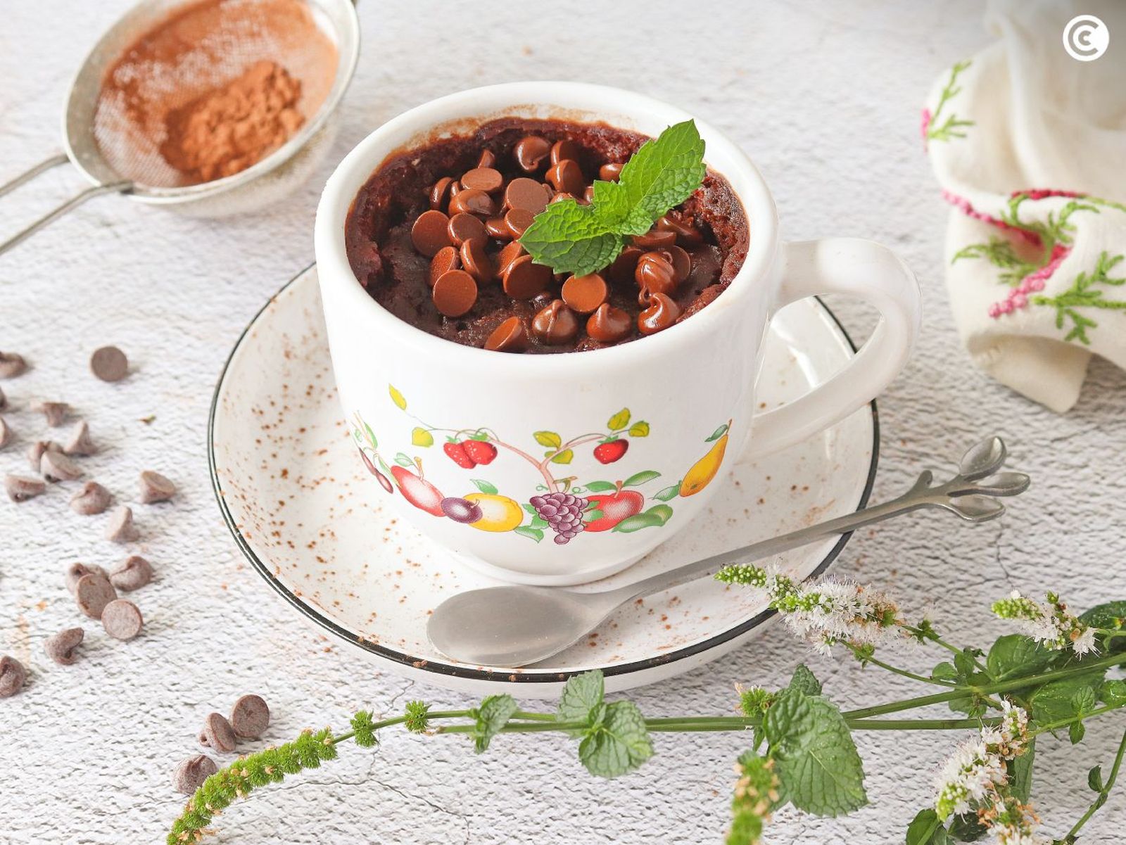 Brownie a la taza