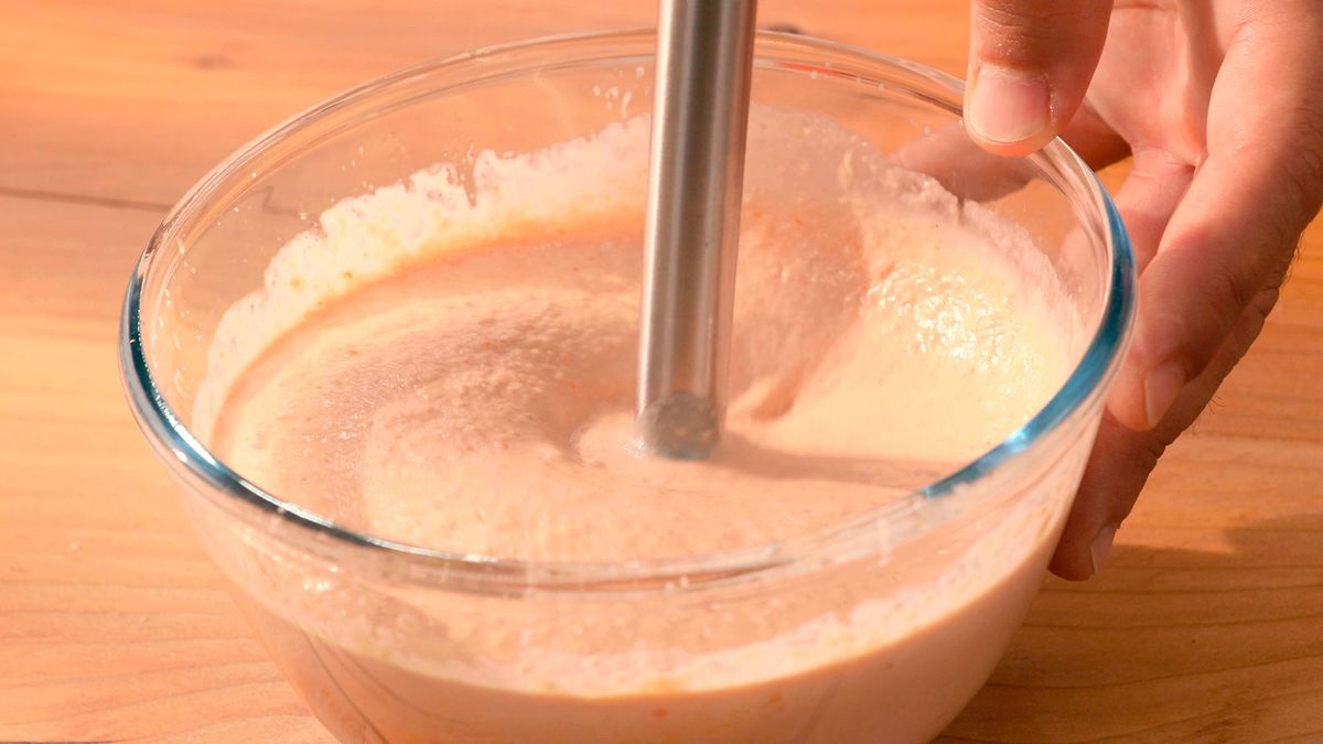 Pastel de bonito al microondas   Paso 1