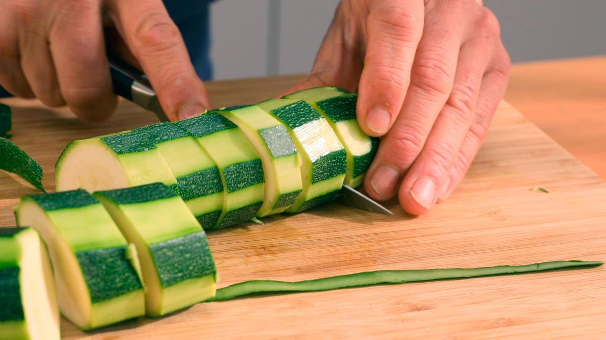 Receta de crema de calabacín   paso 1