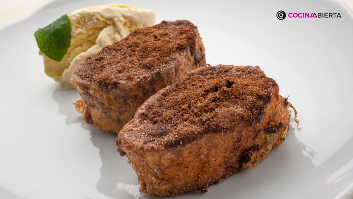 Torrijas de chocolate, un postre irresistible y jugoso de Karlos Arguiñano