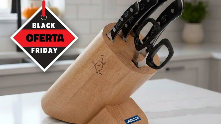 Taco de cuchillos de karlos arguinano en oferta por Black Friday