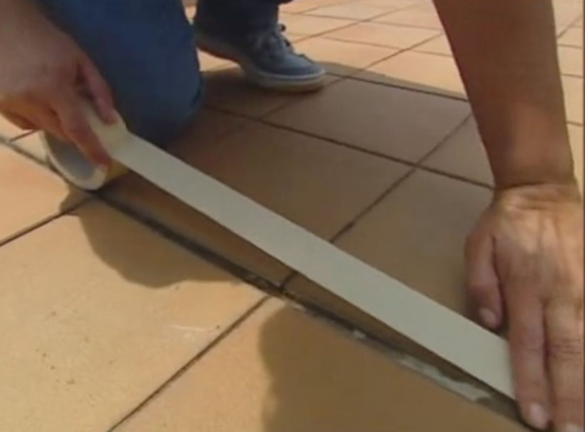 Mantenimiento de las juntas de dilatación paso 3