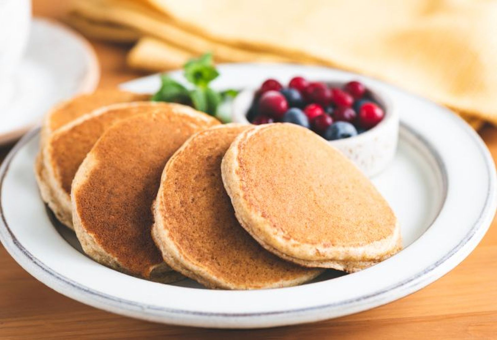pancakes de harina de almendras pancakes de harina de almendras