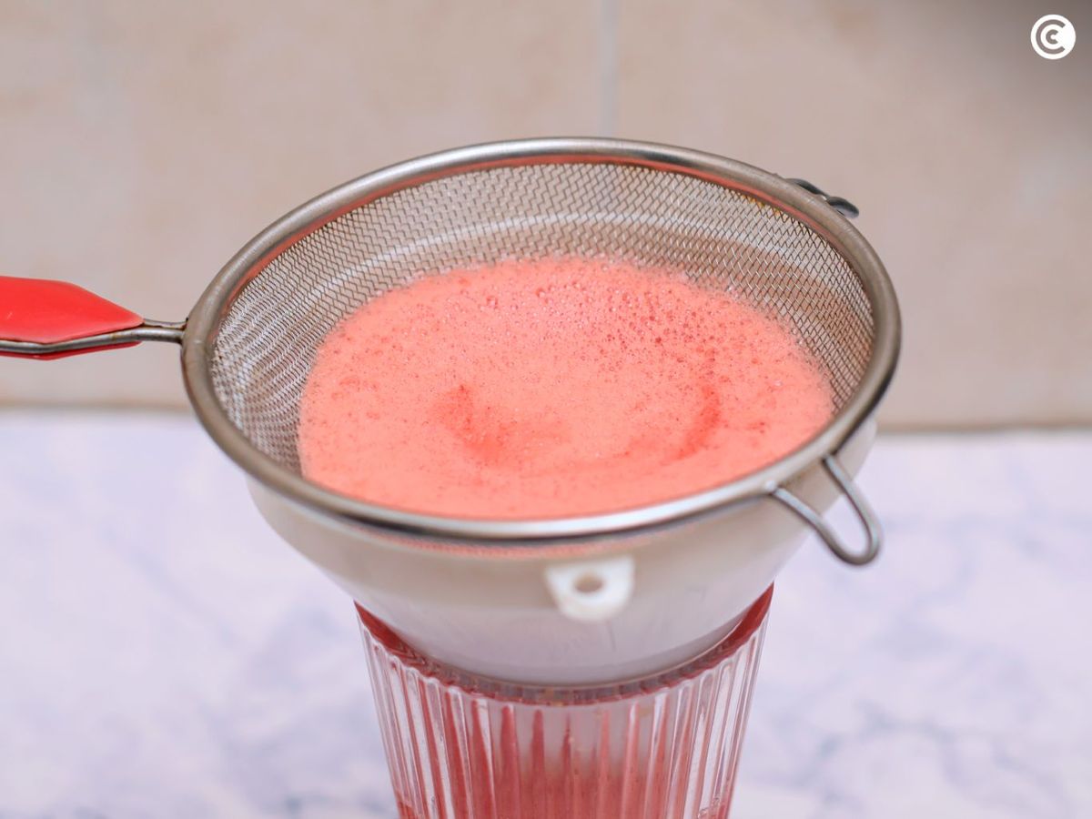 Colar el zumo de sandía